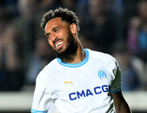 Aubameyang ærgrer sig i kamp for Marseille