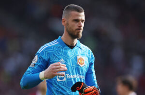 David De Gea knytter næven i kamp for Manchester United