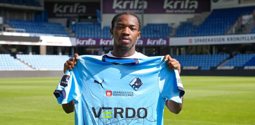 Abdul Hakim Sulemana præsenteres som ny spiller i Randers FC.