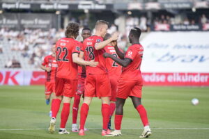 Superligakampen mellem AGF og FC Midtjylland i Ceres Park i Aarhus fredag den 19. juli 2024