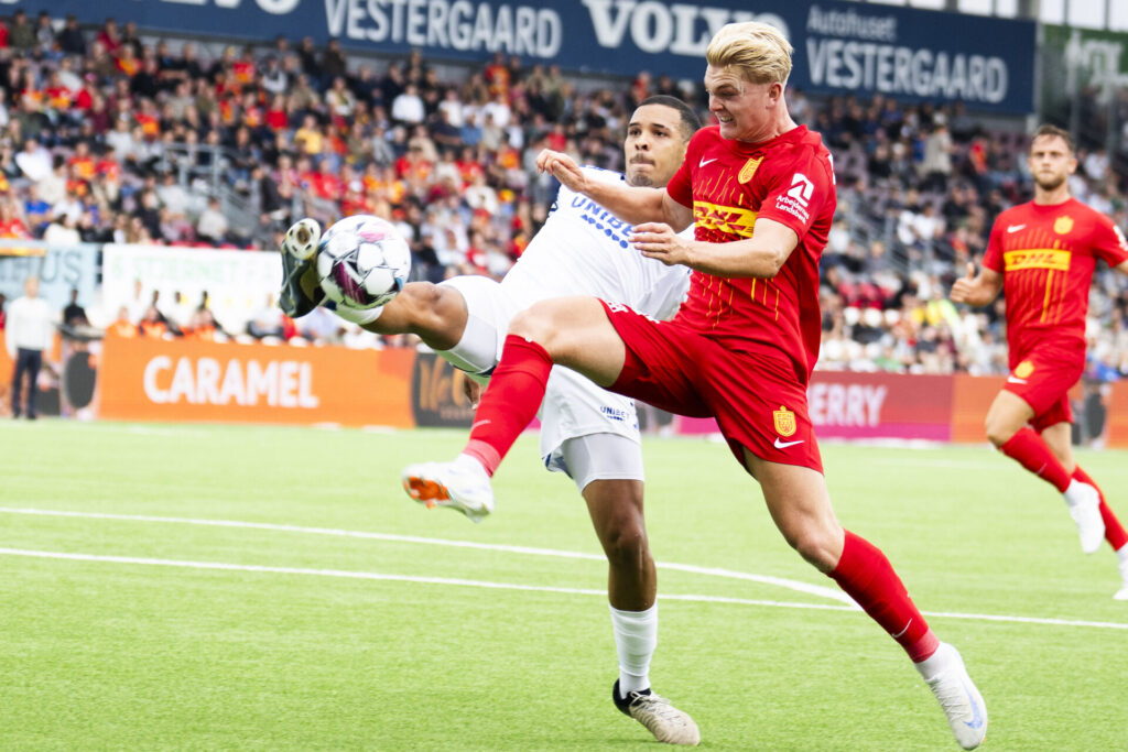 Superligakamp mellem FC Nordsjælland og FC København på Right To Dream Park i Farum søndag den 25. august 2024.