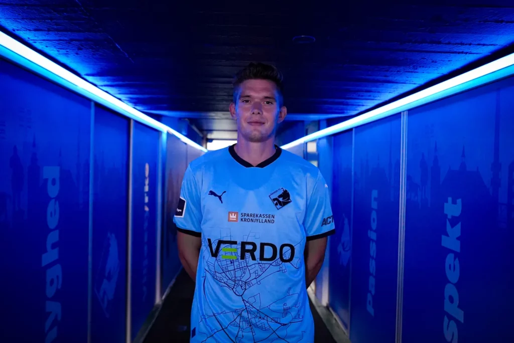 Mathias Greve præsenteres i Randers FC.