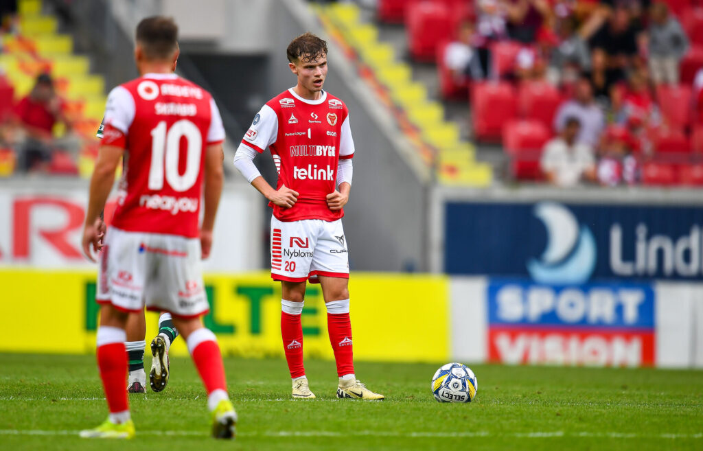 Jacob Trenskow for Kalmar FF.