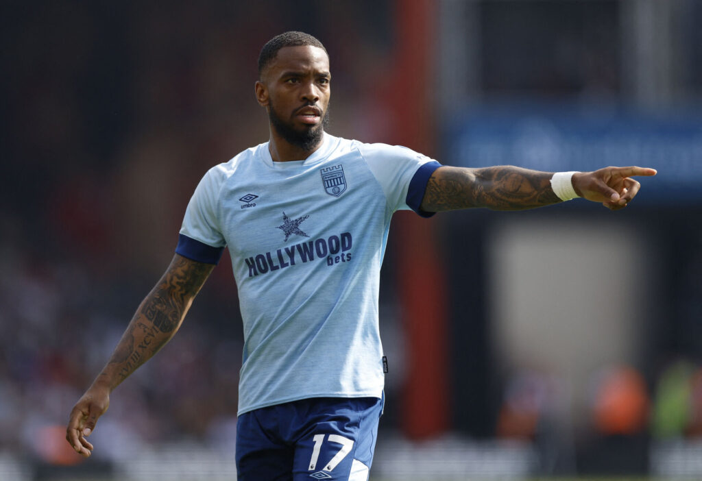 Ivan Toney spiller i Premier League for Brentford her