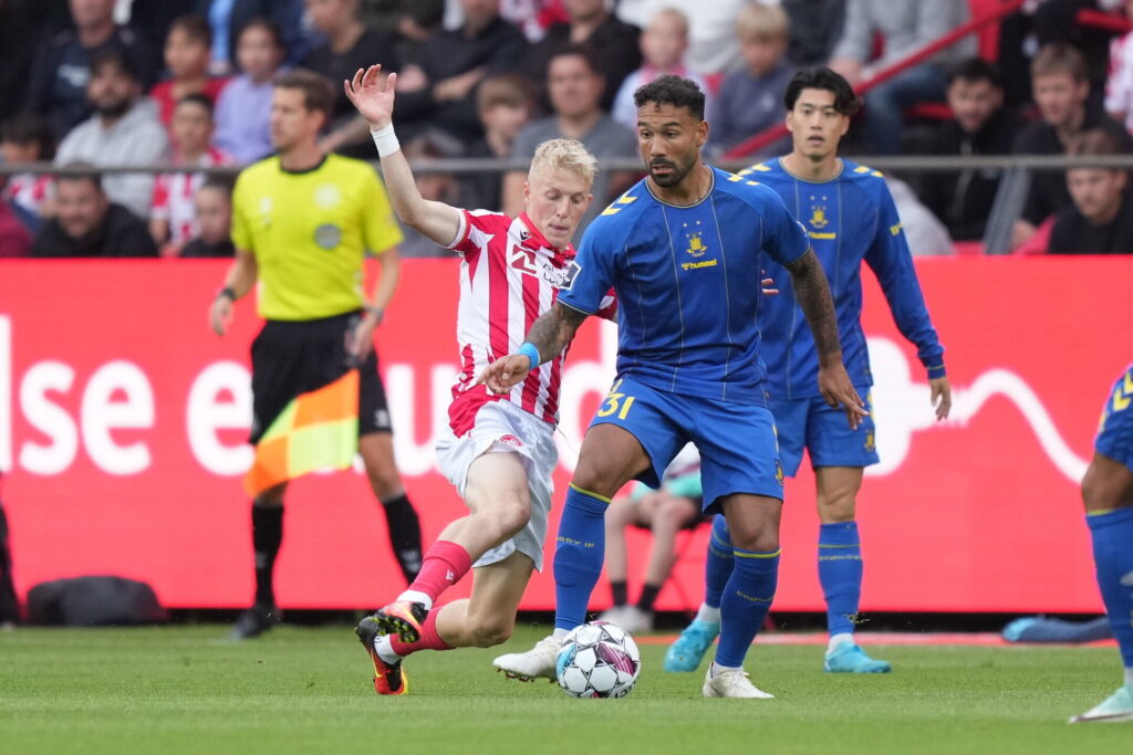 Superligakampen mellem AaB og Brøndby IF på Aalborg Portland Park i Aalborg søndag den 18. august 2024.