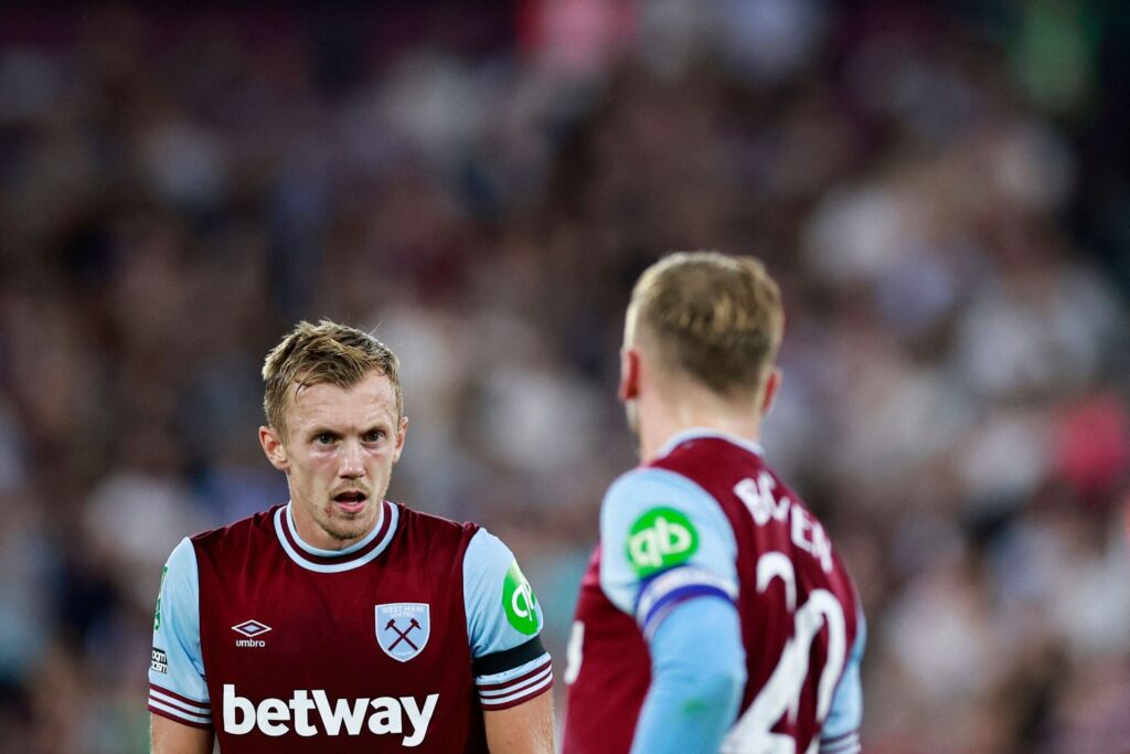 Ward-Prowse og Bowen i aktion