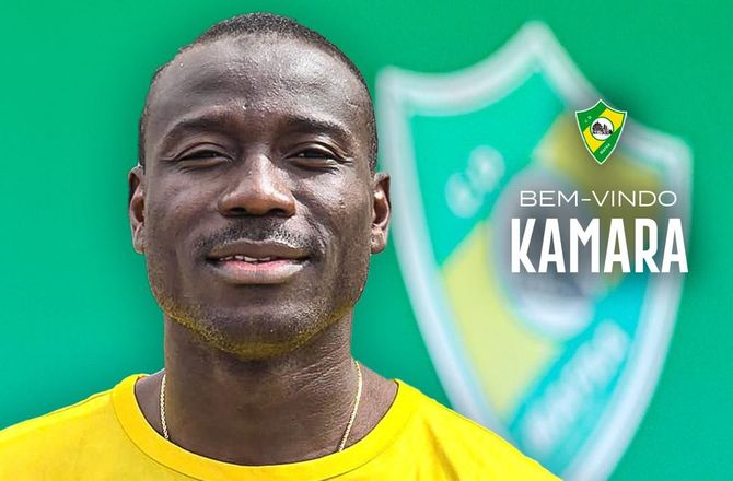 Alhaji Kamara præsenteres i CD Mafra