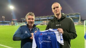 Anton Skipper præsenteres i norske Sarpsborg.