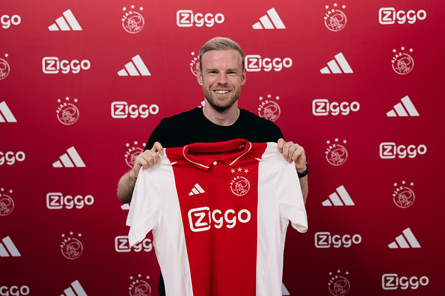 Davy Klaassen præsenteres i Ajax.