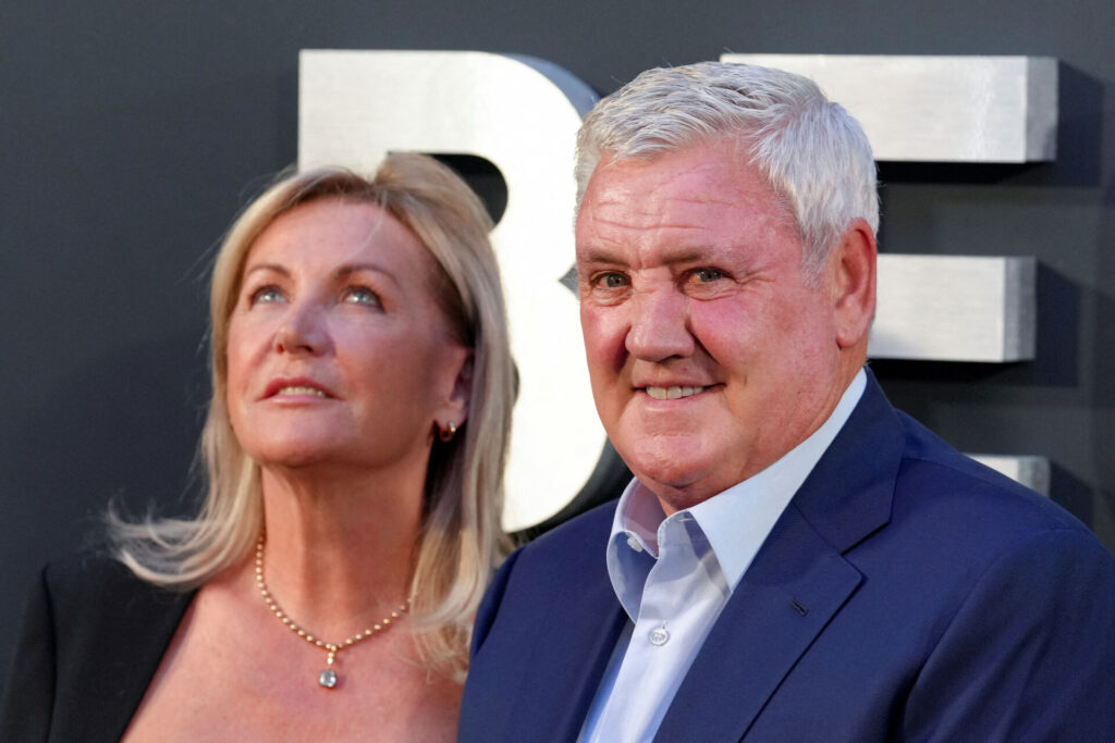 Steve Bruce er til filmpræmiere.