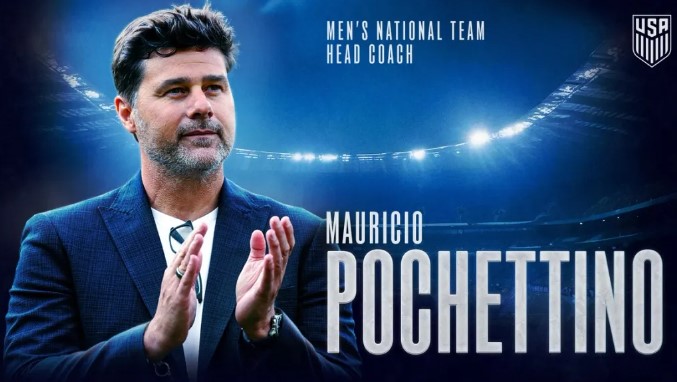 Mauricio Pochettino præsenteres som ny landstræner for USA.