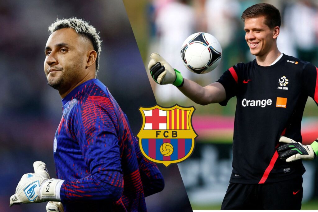 Keylor Navas og Wojciech Szczesny