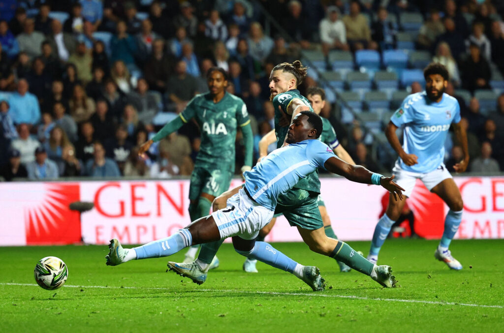 Tottenham og Coventry i Carabao Cup.