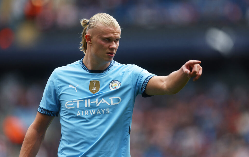 Erling Haaland peger på endnu en sejr med Manchester City.