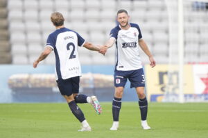 Superligakamp mellen AGF og Vejle Boldklub på Ceres Park i Aarhus