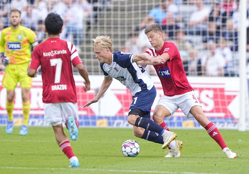 Superligakampen mellem AGF og Silkeborg IF på Ceres Park i Aarhus søndag den 15. september 2024.