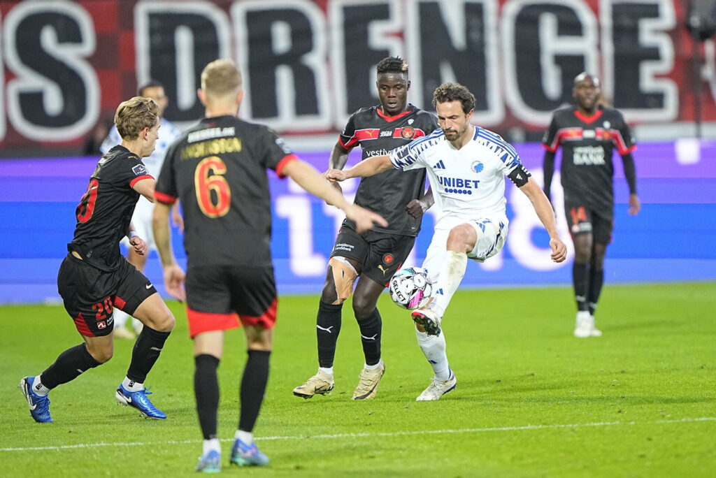 Superligakampen mellem FC Midtjylland og FC København på MCH Arena i Herning, lørdag den 14. september 2024.