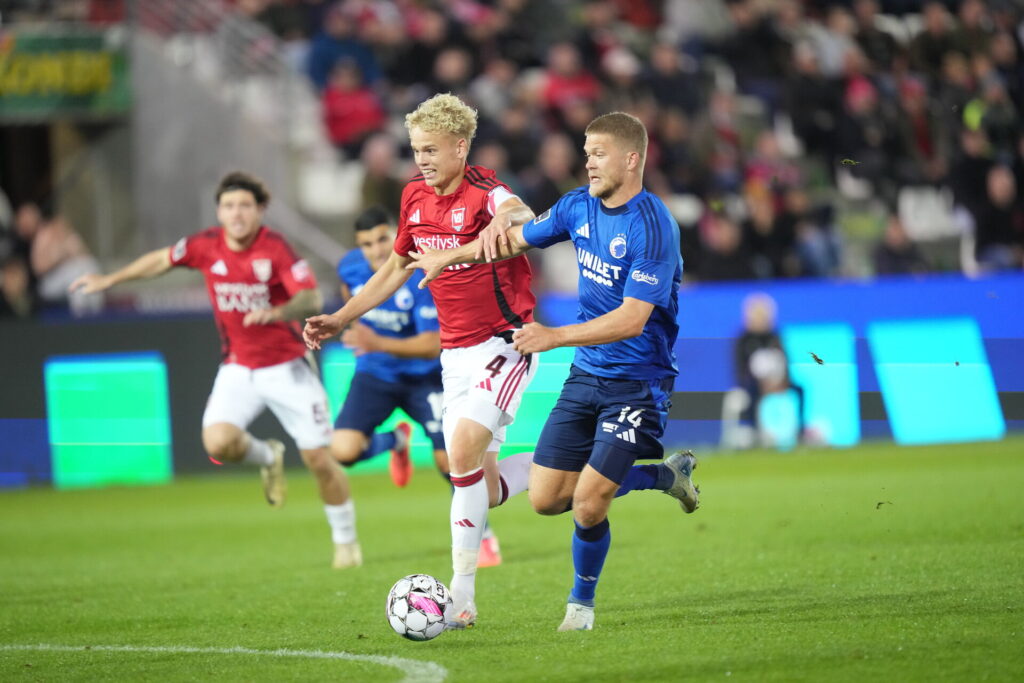 Superligakampen mellem Vejle Boldklub og FC København på Vejle Stadion søndag den 29. september 2024.