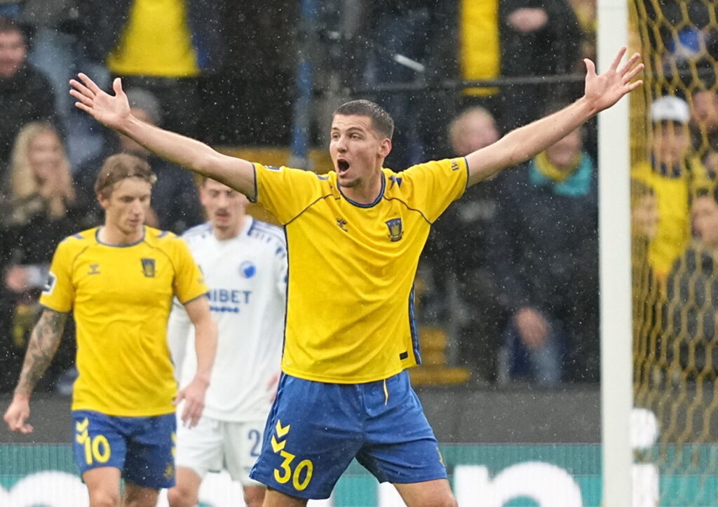 3F Superliga-kampen mellem Brøndby IF og FC København på Brøndby Stadion, søndag den 27. oktober 2024.