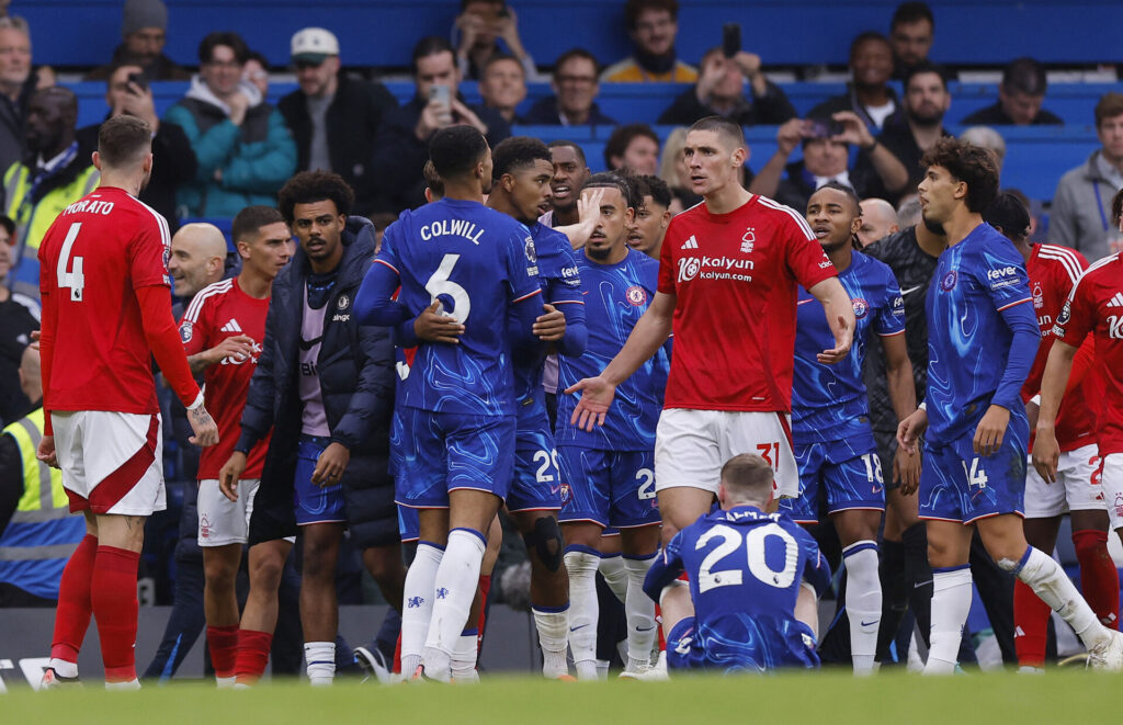 Der opstod stor tumult i slutningen af kampen mellem Chelsea og Nottingham Forest, hvilket nu kan få hårde konsekvenser for en af de blås helt store profiler i denne sæson.