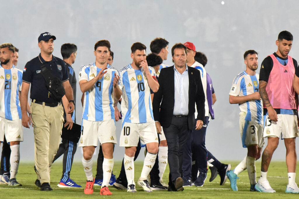 Lionel Messi og Argentina tabte natten mellem torsdag og fredag til Paraguay.