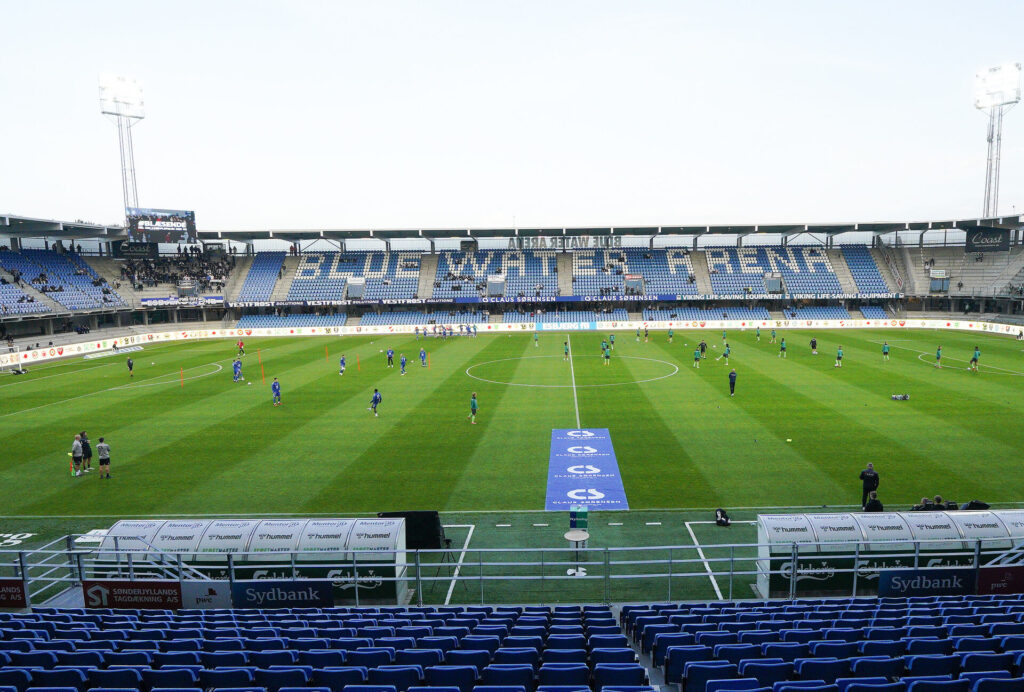 Esbjergs stadion Blue Water Arena.