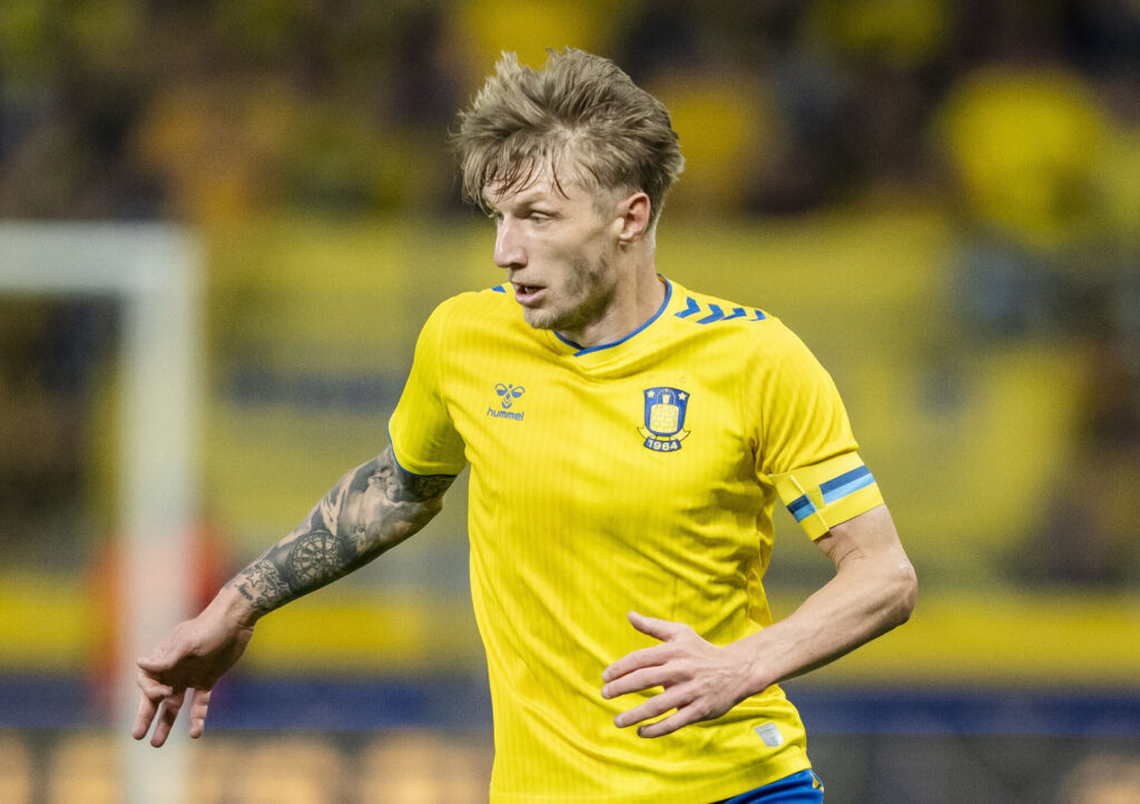 Daniel Wass i kamp for Brøndby