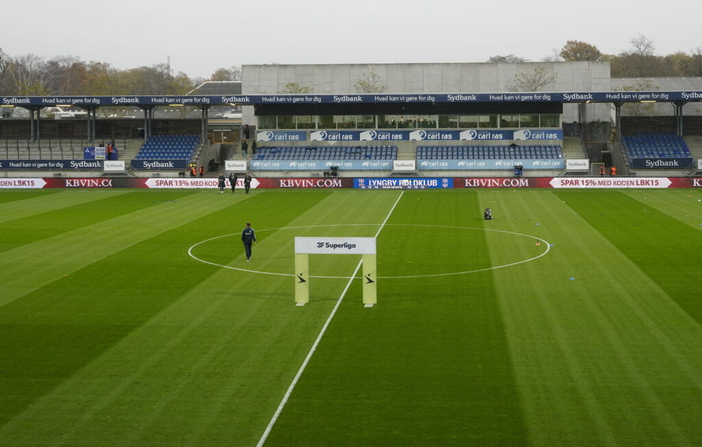 3F Superliga-kampen mellem Lyngby Boldklub og AaB på Lyngby Stadion, søndag den 10. november 2024