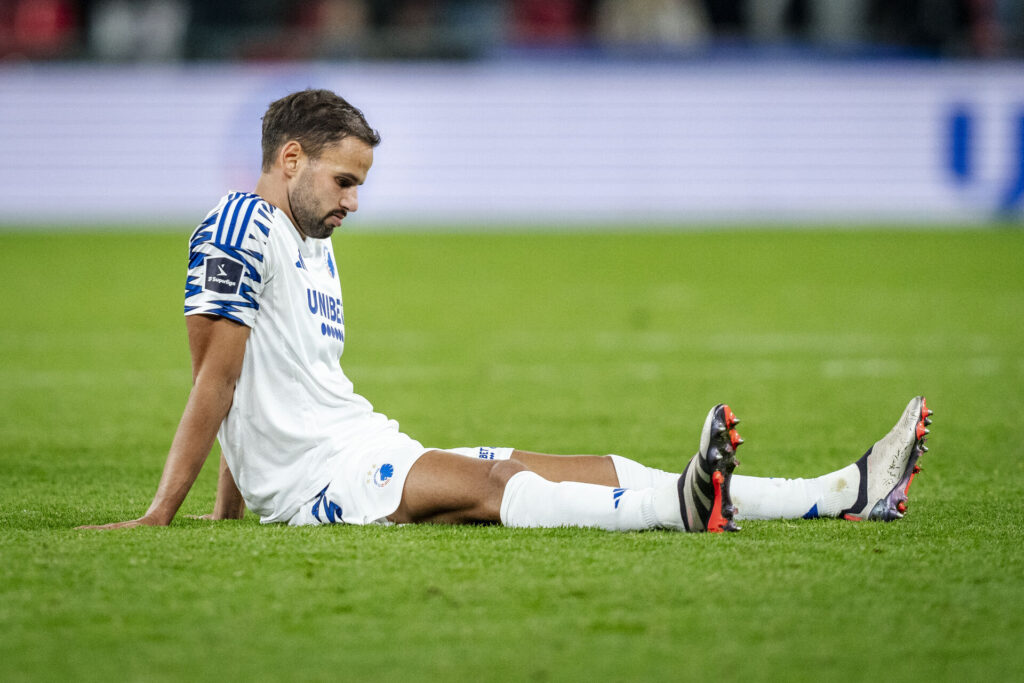 Pantelis Hatzidiakos efter FCK's kamp mod Silkeborg.