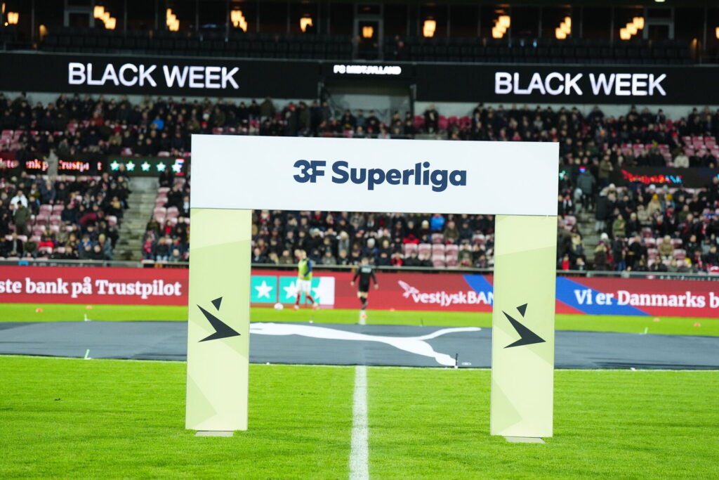 3F Superligaen-port inden kampen mellem FC Midtjylland og Silkeborg IF.