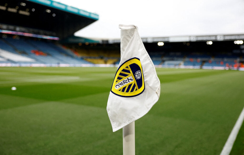 Leeds hjørneflag på Elland Road