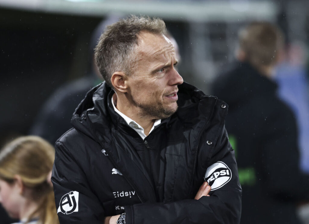 HamKams Jakob Michelsen under eliteseriekampen i fotball mellom HamKam og Rosenborg på Briskeby Stadion.