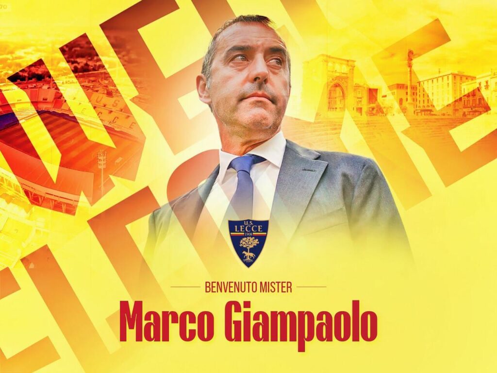 Marco Giampaolo er ny cheftræner for Lecce.