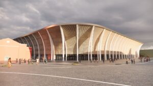 AGF's nye stadion i Kongelunden.