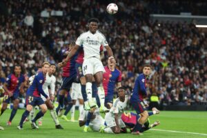 Tchouameni header bold væk i kamp for Real Madrid