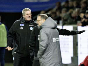 Kent Nielsen under Superliga-kampen mellem Silkeborg IF og FC Midtjylland.