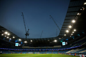 Etihad Stadium inden kamp