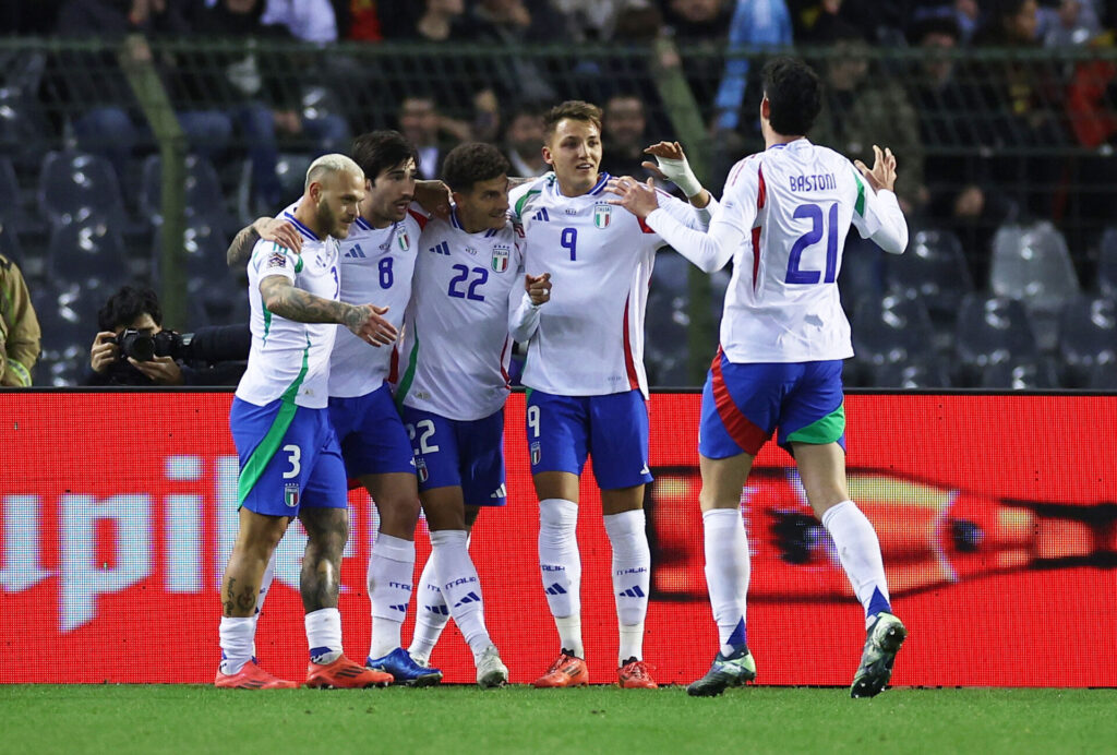 Sandro Tonali sikrede Italien en smal sejr over Belgien.