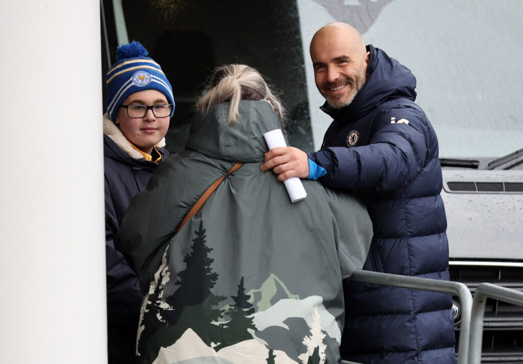 Enzo Maresca ingen kampen mellem Chelsea og Leicester.