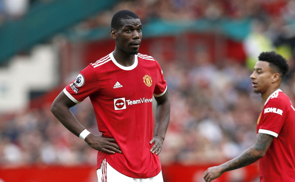 Paul Pogba i sin tid i Manchester UNited.