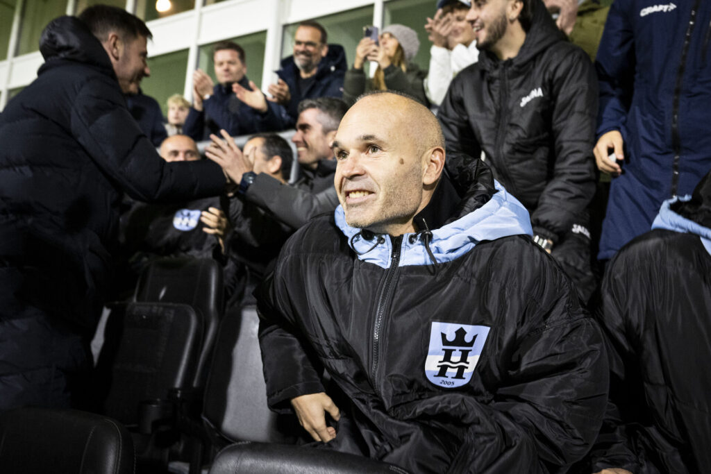 Andrés Iniesta i FC HElsingør.