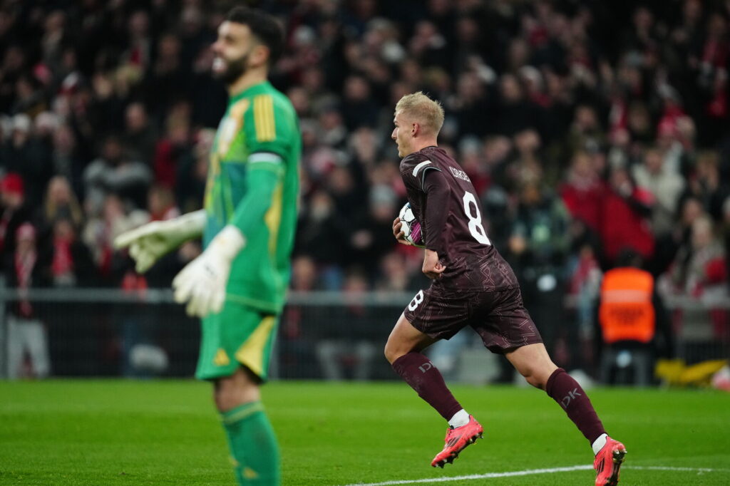 UEFA Nations League-kampen mellem Danmark og Spanien i Parken i København, fredag den 15. november 2024.