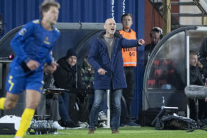 Jesper Sørensen på sidelinjen