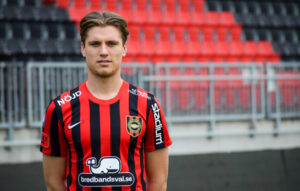 Oliver Zanden i den nye trøje