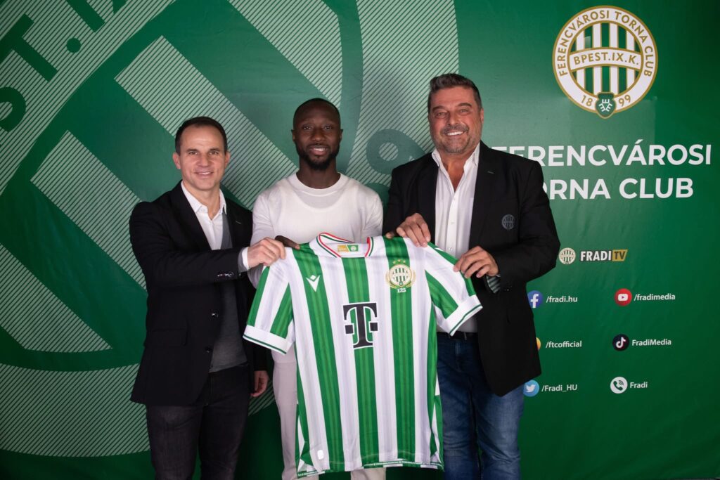 Naby Keita præsenteres i Ferencvaros.