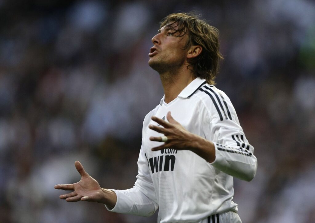 Gabriel Heinze i sin tid som aktiv i Real Madrid.