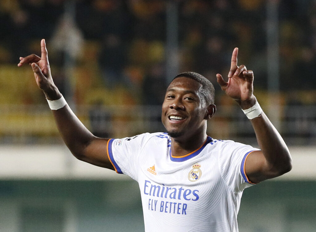 David Alaba spiller for Real Madrid