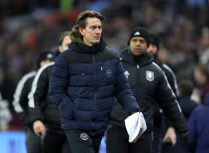 Thomas Frank på Villa Park