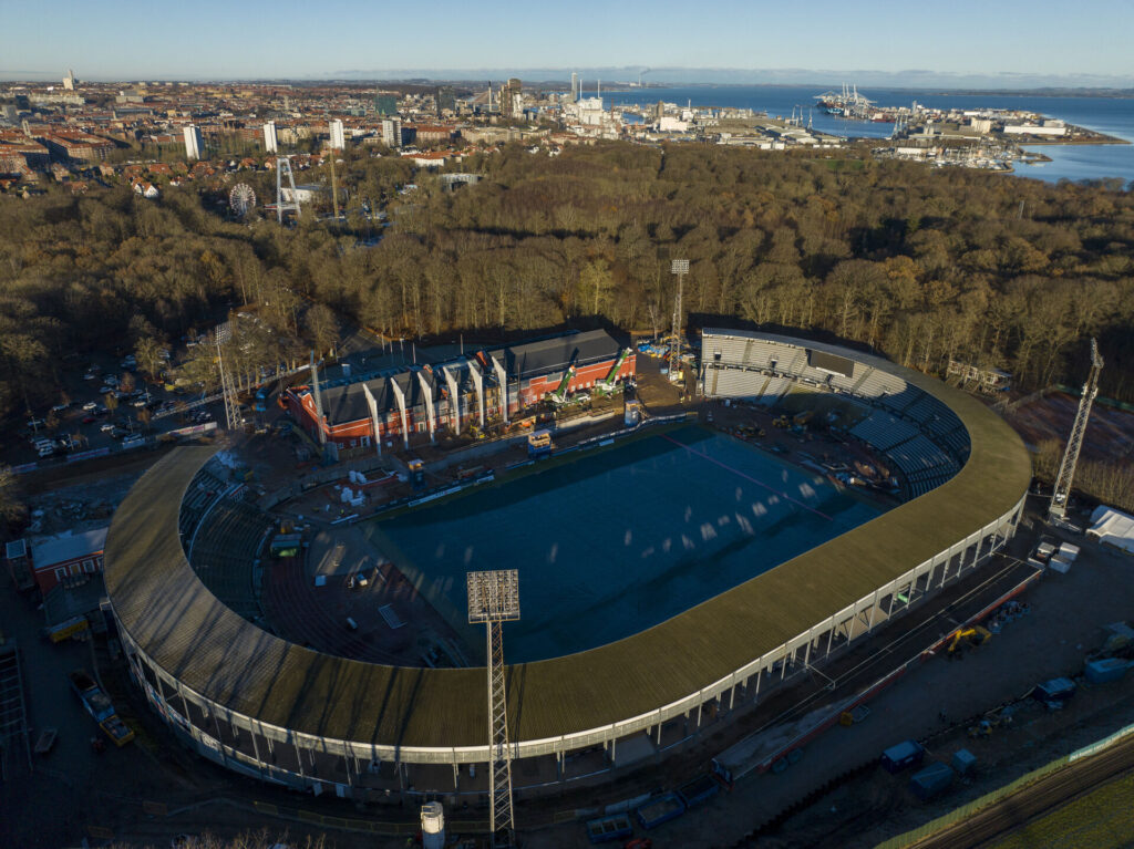 Et foto af Ceres Park set fra oven.