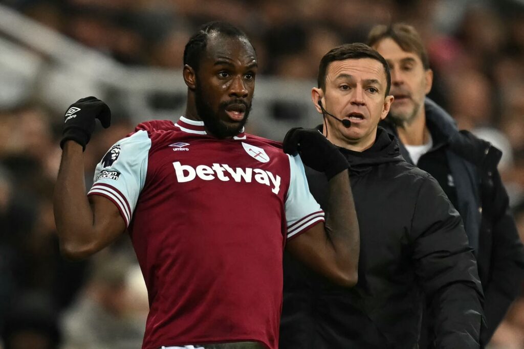 West hams Michaeil Antonio.